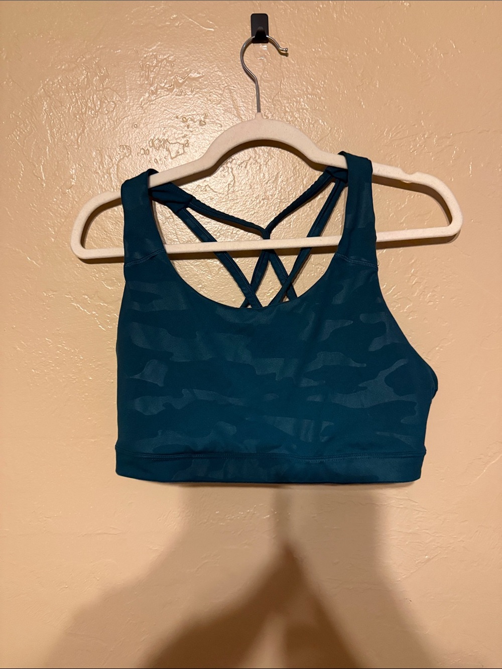 Old Navy Teal Crisscross Sports Bra
